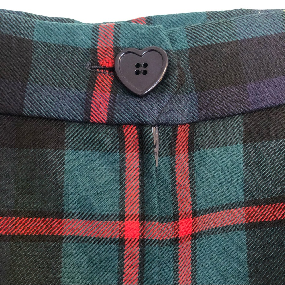 Vintage Moschino Cheap & Chic plaid skirt size 10, mint condition - Picture 2 of 7